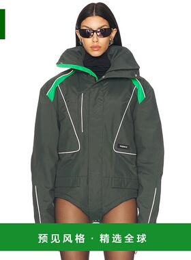 1h可退 香港直邮Coperni 女士 Body 夹克 COPOW24F3010 green绿色