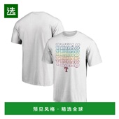 简约时尚 1h可退 舒适透 T恤短袖 圆领上装 美国直邮 Fanatics男士