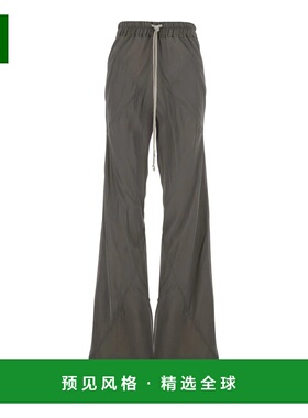 香港直邮RICK OWENS 女士休闲裤 RP01F6304G34 SS2026 灰色 抽绳