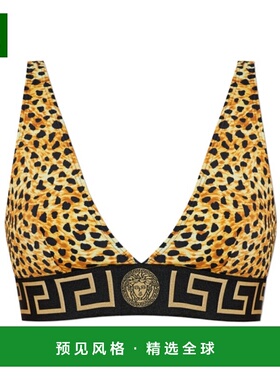 香港直邮Versace 图案比基尼背心上衣 ABD010941A16604