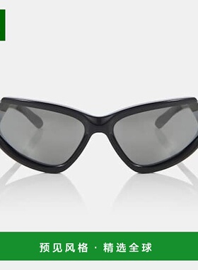 1h可退 香港直邮Balenciaga 巴黎世家 女士 Xpander 边椭圆形太阳