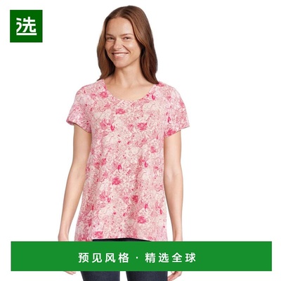 1h可退 【美国直邮】lilly pulitzer 女士 衬衫短袖上衣