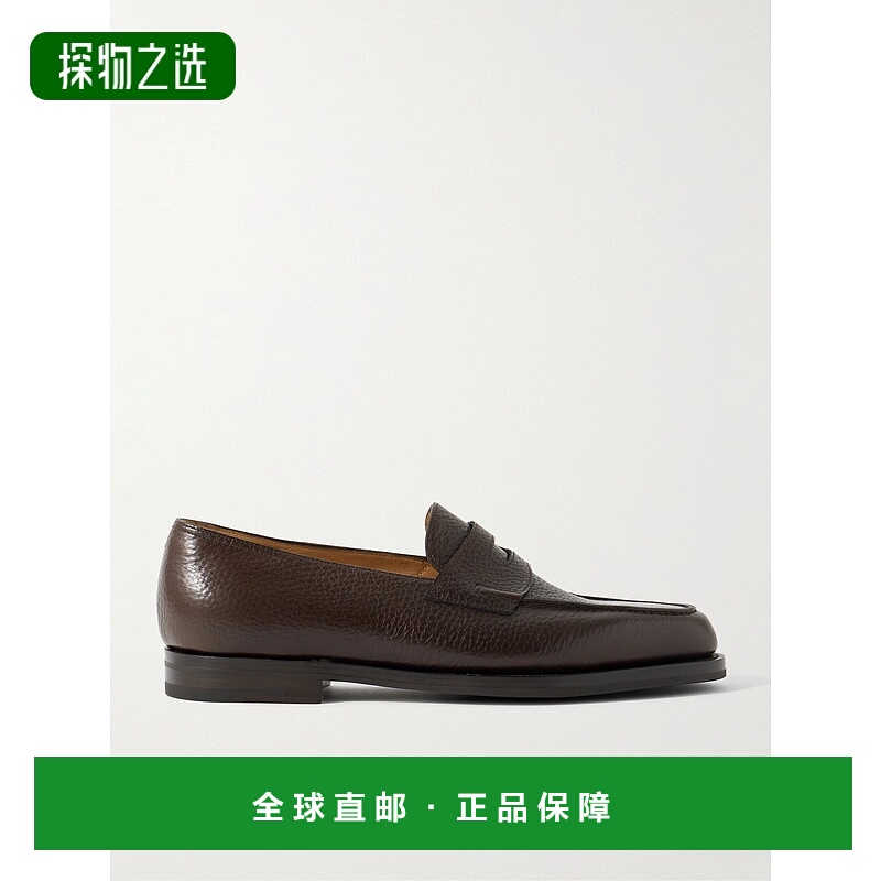 香港直邮John Lobb 男士 Lopez 全粒面皮质乐福鞋 30930IL7Q