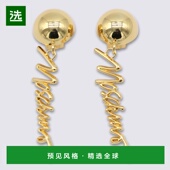 香港直邮MOSCHINO 女士耳饰 26171911684020606 1h可退 SS2026 金