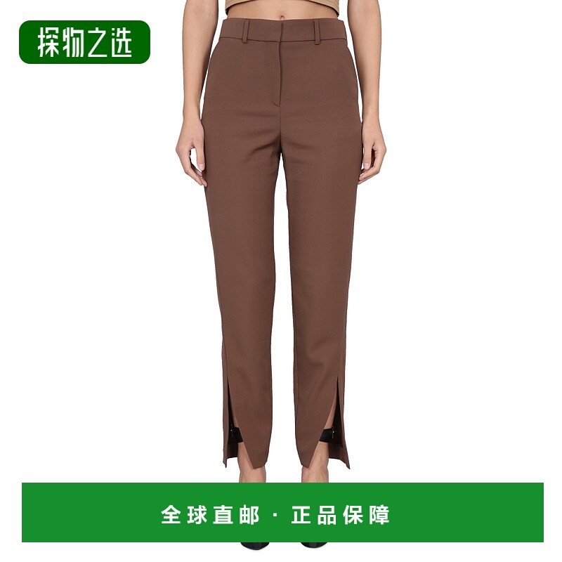 1h可退 欧洲直邮BALMAIN 女士休闲裤 AF0PO100WB058AS直筒裤