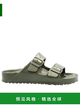 香港直发BIRKENSTOCK勃肯女士卡其色搭扣拖鞋百搭1019152RKHAKI