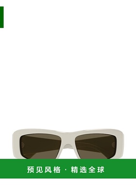 1h可退 香港直邮Chloe 蔻依 女士 矩形太阳镜 CH0299S white白色