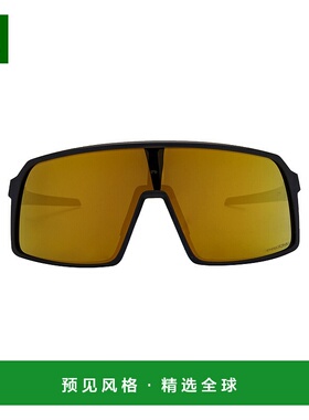 1h可退 欧洲直邮Oakley欧克利男士黑色太阳镜休闲简约时尚潮流百9