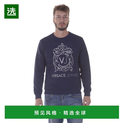 香港直邮Versace Jeans Couture 男士针织毛衣 B7GPA7F0BLU231