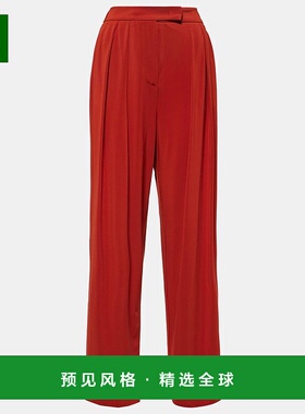 1h可退 香港直邮MaxMara 麦斯玛拉 女士 Giochi 直筒长裤阔腿裤