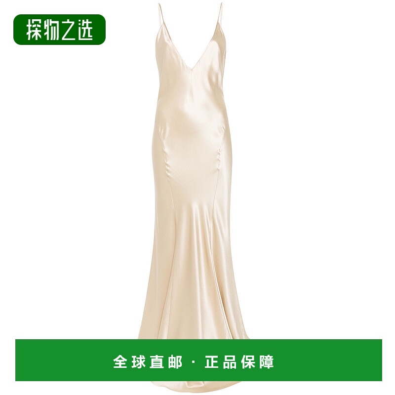 1h可退 欧洲直邮saint laurent 女士 连衣裙长裙鱼尾裙