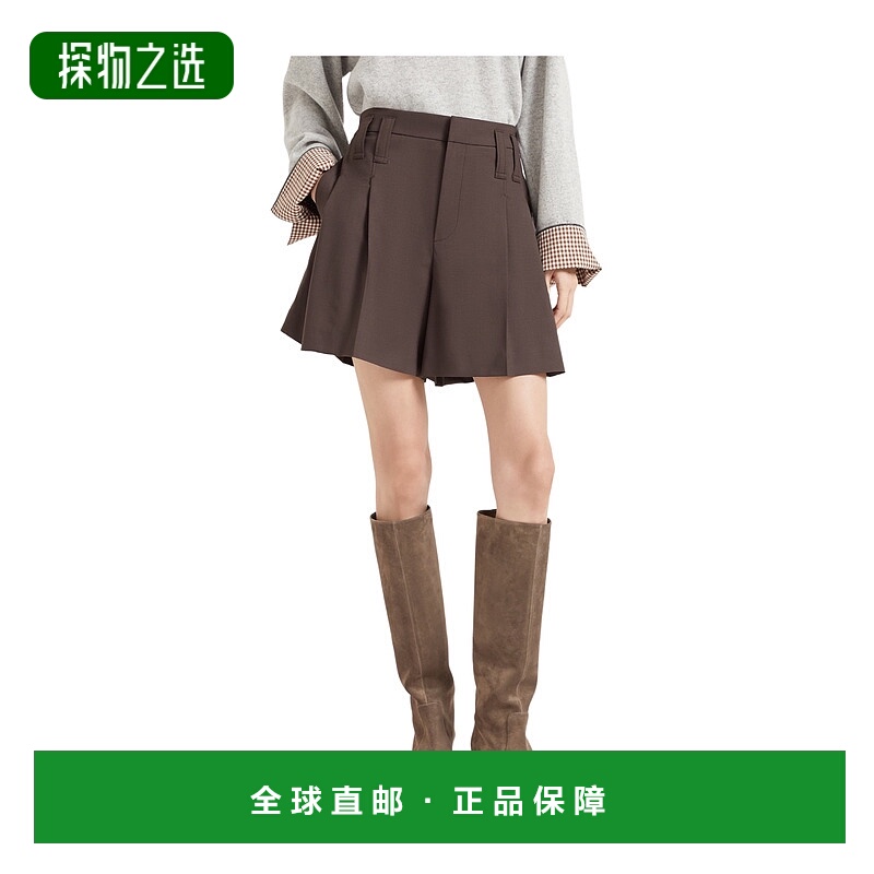 香港直邮Brunello Cucinelli 羊毛正装短裤 M0W07P8953