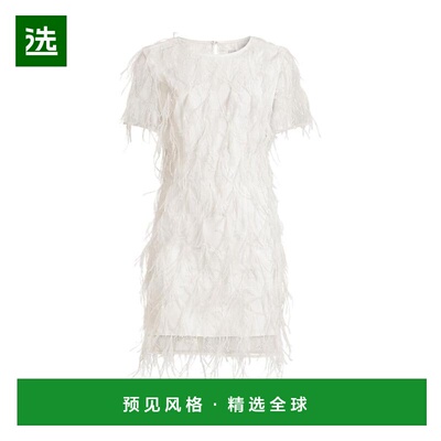 1h可退 【美国直邮】MILLY 女士 连衣裙圆领 修身时尚优雅自然舒