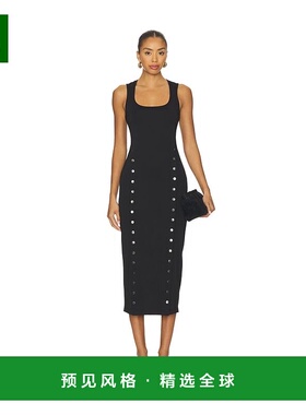 1h可退 香港直邮Fleur Du Mal 女士 Scopped Undo Me 领连衣裙 DR