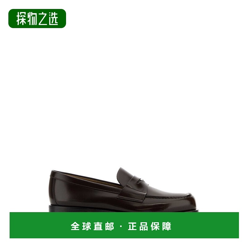 1h可退 香港直邮Prada 普拉达 男士 標誌三角形便士樂福鞋 2DB201