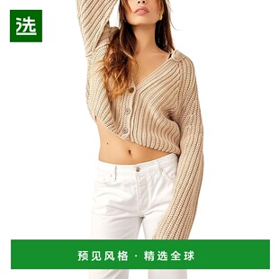 1h可退 香港直邮Free People 自由人 女士 Sweet Nothing 开襟毛