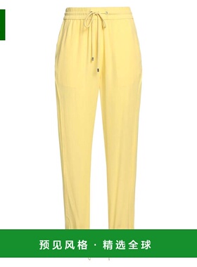 1h可退 香港直邮Iceberg 冰山 女士 休闲长裤 yellow黄色 舒适时