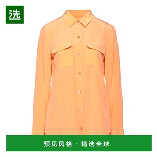1h可退 香港直邮EQUIPMENT 女士 Blouses 纯色衬衫 beige米色 舒