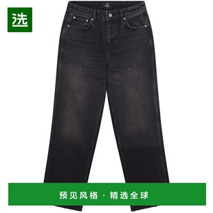 香港直邮Represent 男士牛仔裤 MLM10033303 AW2025 黑色 宽松牛