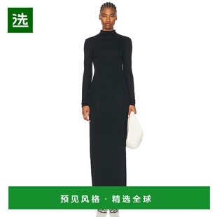 1h可退 香港直邮KHAITE 女士 Norla 连衣裙 54634100 black黑色