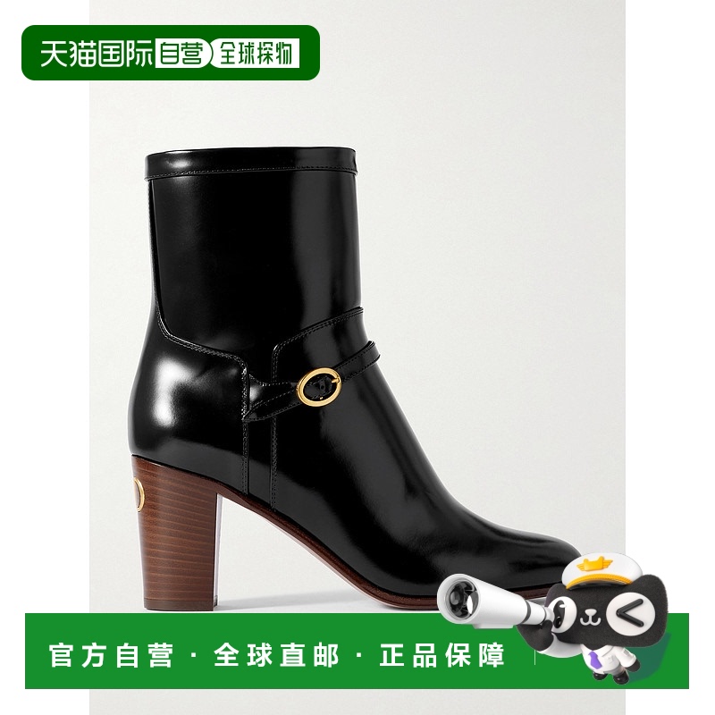 1h可退 香港直邮Valentino 华伦天奴 女士 80 皮质短靴 6W2S0LR0Z