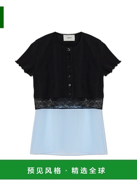 香港直邮COPERNI 女士背心吊带 COPT107F50860BLACKBLUE AW2025