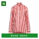 香港直邮Plan red红色 1h可退 女士 条纹衬衫 舒适时尚