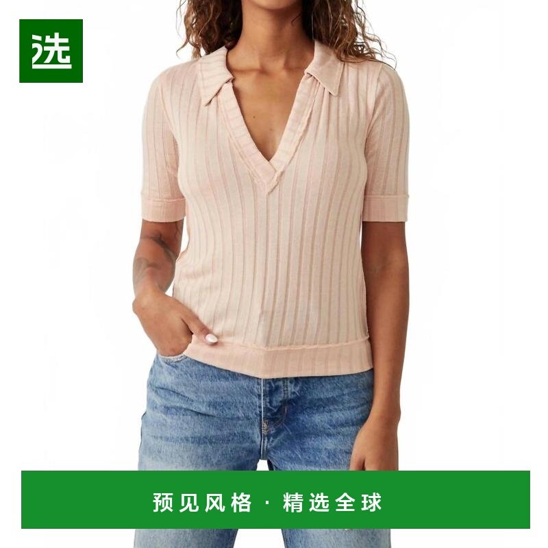1h可退 【美国直邮】free people 女士 Polo衫,女装/女士精品,POLO衫,淘宝优惠券,粉丝福利购,淘宝优惠卷