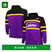 黑紫色洛杉矶湖人队大码 1h可退 Ness 男士 美国直邮 Mitchell