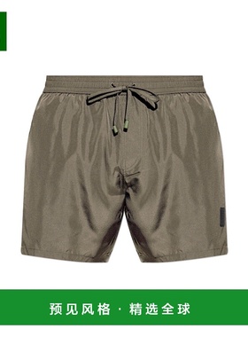 香港直邮Balmain 抽绳设计泳裤 BWB641550