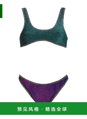 1h可退 香港直邮reina olga 女士 比基尼 blue蓝色 舒适时尚