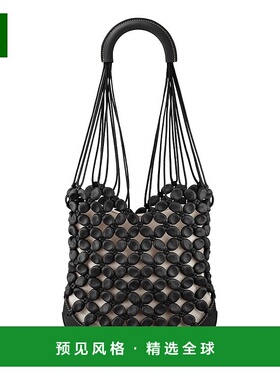 欧洲直邮POLENE Solé女士黑色小牛皮单肩包手提包