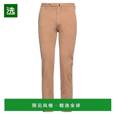 1h可退 香港直邮Incotex 男士 休闲长裤 brown棕色 舒适时尚