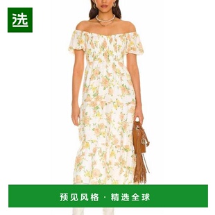 1h可退 【美国直邮】FAITHFULL THE BRAND 菲利帕中长连衣裙 休闲