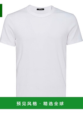 1h可退 香港直邮Tom Ford 汤姆·福特 男士 白色棉质T恤 T4M08104
