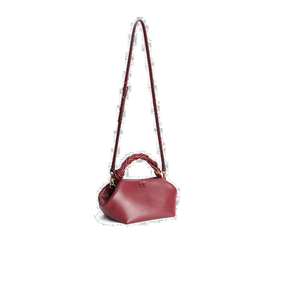 香港直邮Ganni 徽标单肩包 A5313手提包