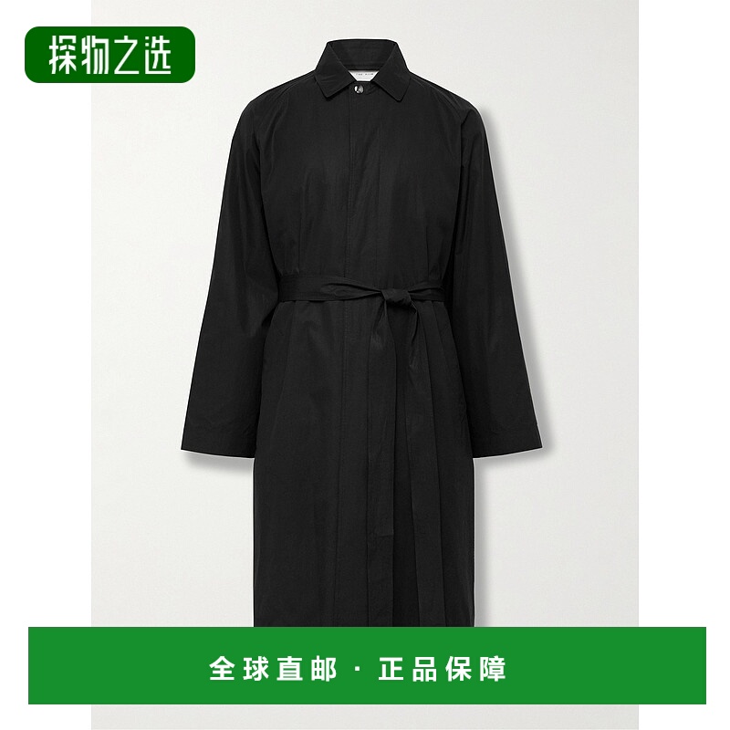 1h可退 香港直邮The Row 男士 Eugene 棉质风衣 865W3248