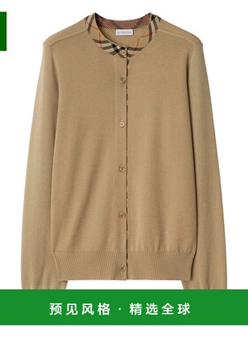 1h可退 香港直邮Burberry 巴宝莉 女士 毛线衫 8112164X beige米