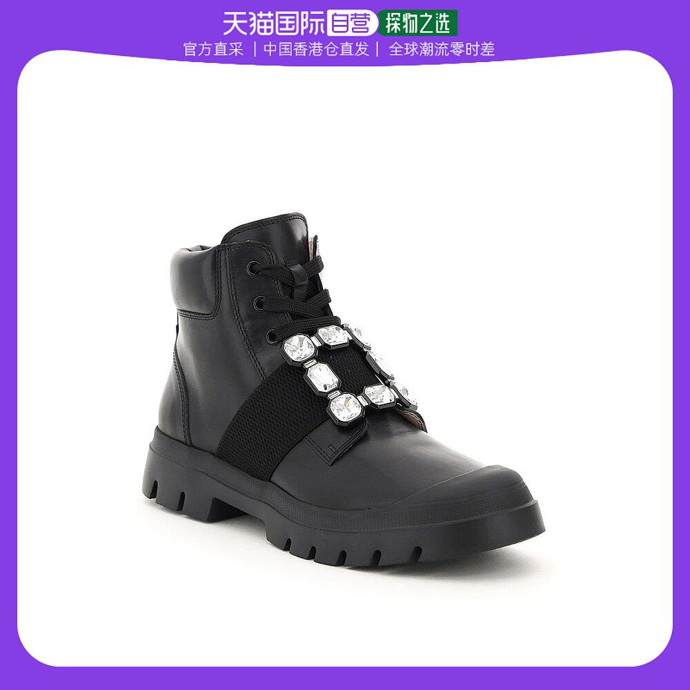 香港直邮roger vivierroger vivier 黑色女士中筒靴 rvw62831170