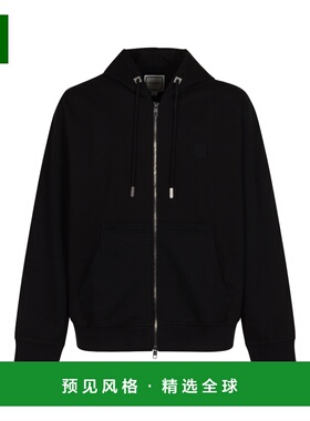 香港直邮WOOYOUNGMI 男士卫衣 W253TS47723B AW2025 黑色 长袖卫