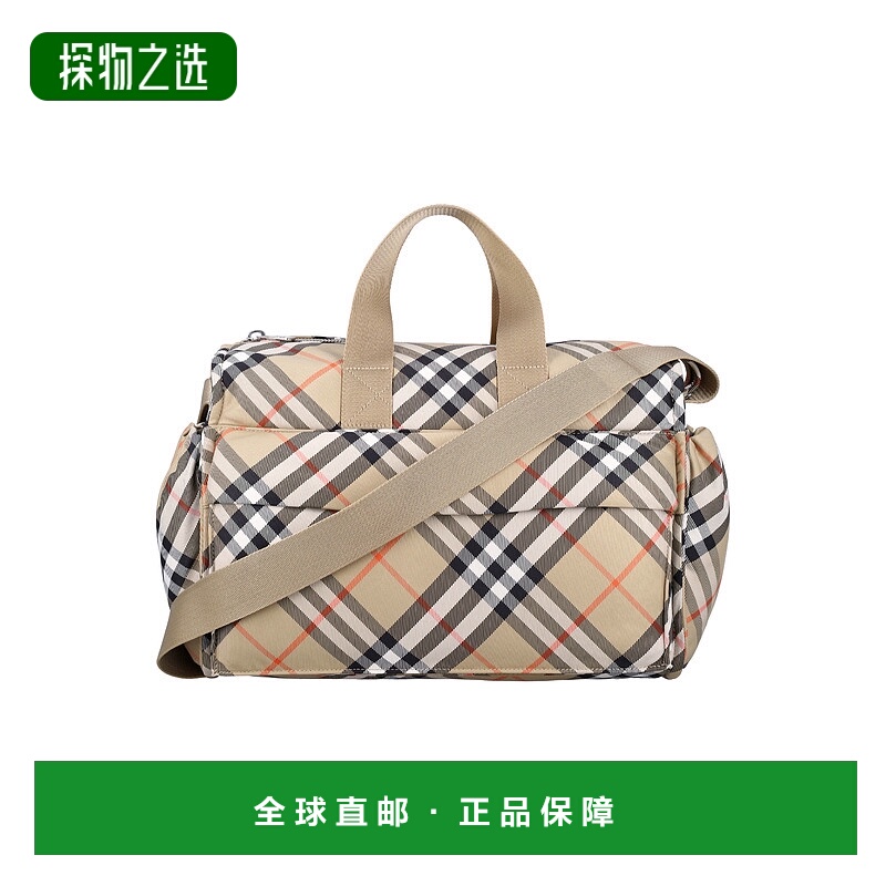 1h可退 香港直邮Burberry 巴宝莉 女童 MD CHK DPR BWLNG 包包童