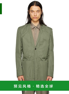 1h可退 香港直邮Rick Owens Lilies 瑞克·欧文斯 男士 绿色 Lido