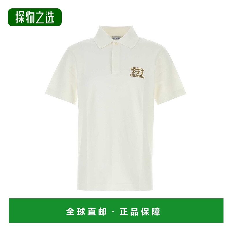 1h可退 香港直邮BURBERRY 男士T恤 8104858B7078 SS2025 白色 SP2