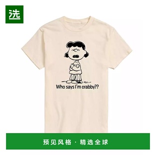 【美国直邮】AIRWAVES|Hybrid Apparel Peanuts Crabby 男式短袖