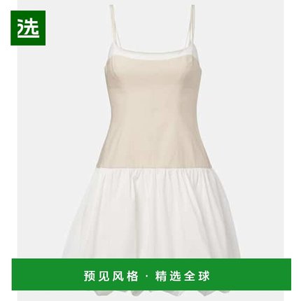 1h可退 香港直邮Simkhai 女士 Fifi 迷你连衣裙 white白色 舒适时