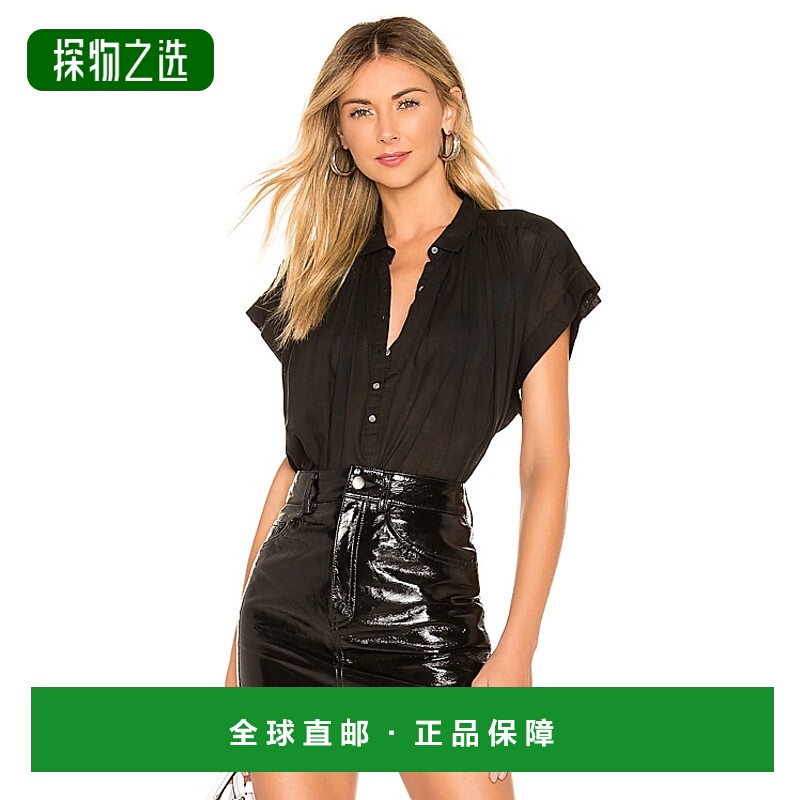 香港直邮NILI LOTAN 女士 Normandy 衫 15F096 black黑色 舒适时