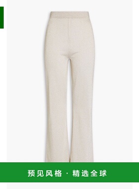 香港直邮MISSONI 米索尼 女士 金属感针织小喇叭裤 DS24WI0TBK039