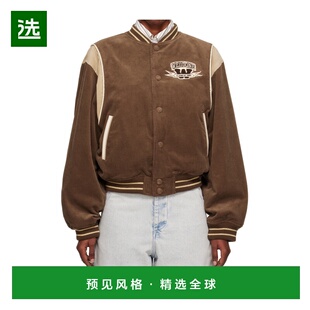 香港直邮WE11DONE 女士西服 WDJP225060WBR AW2025 棕色 长袖休闲