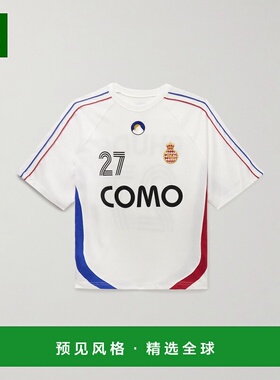 1h可退 香港直邮Rhude 男士 灰白色 27 T 恤 RHSS25TT03230