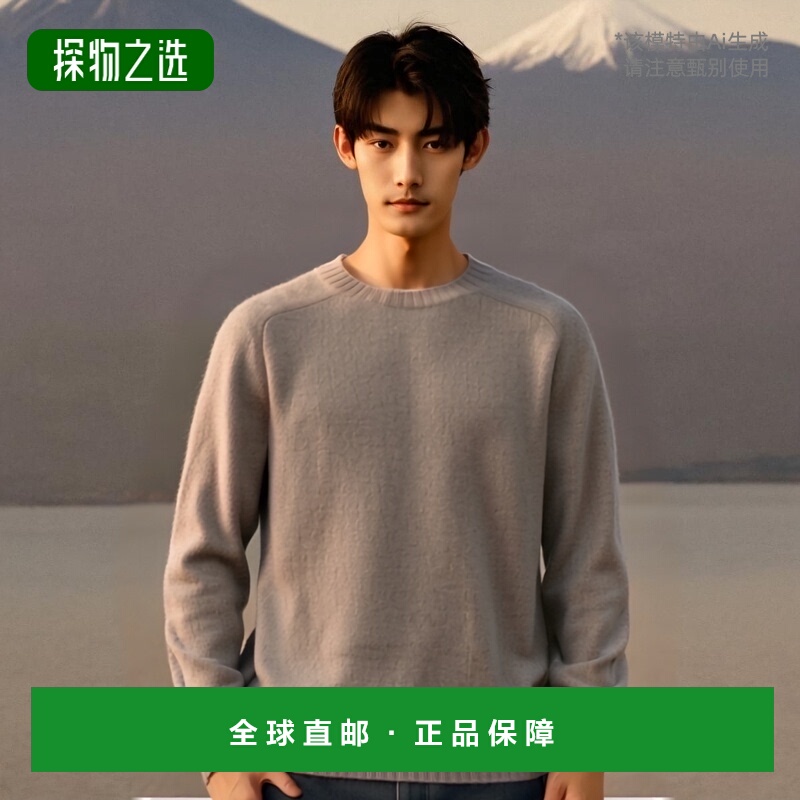 韩国直邮HOWLIN' 酷饼干的诞生 圆领针织羊毛毛衣